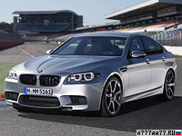 2013 BMW M5 Competition Package = 305 км/ч. 575 л.с. 4.3 сек.