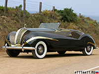 1947 Rolls-Royce Phantom III Labourdette Vutotal Cabriolet = 148 км/ч. 165 л.с. 17.8 сек.