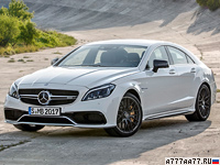 2015 Mercedes-Benz CLS 63 AMG S-Model 4Matic = 300 км/ч. 585 л.с. 3.6 сек.