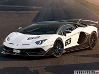 2019 Lamborghini Aventador SVJ = 350 км/ч. 770 л.с. 2.8 сек.