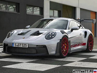 2023 Porsche 911 GT3 RS = 296 км/ч. 525 л.с. 3.2 сек.