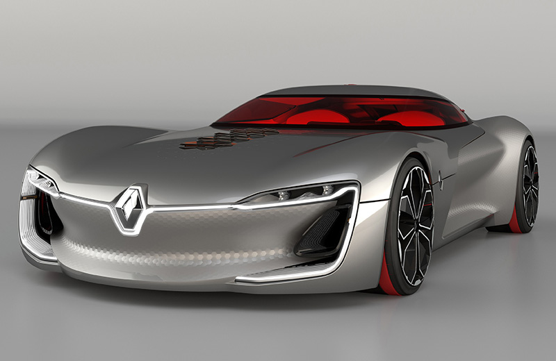 Renault Trezor Concept - электрический злодей