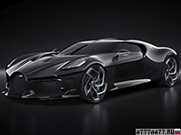 2019 Bugatti La Voiture Noire = 410 км/ч. 1500 л.с. 2.8 сек.